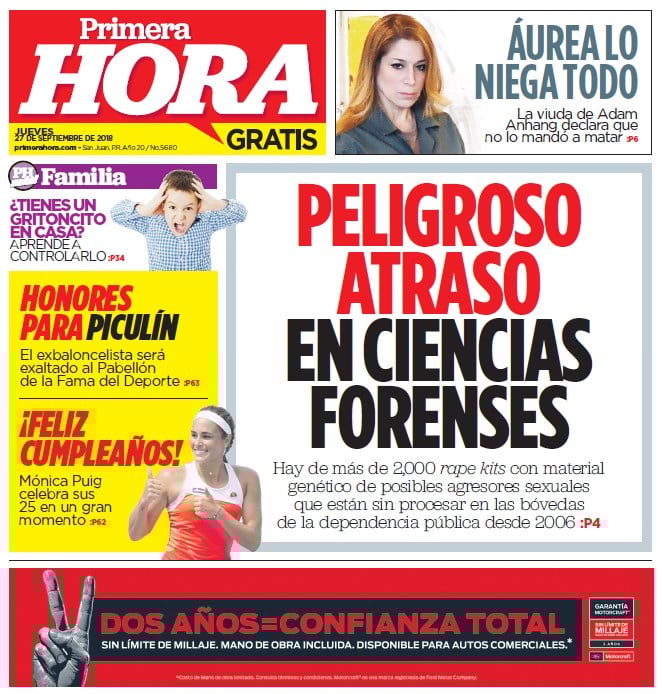 Primera Hora Portada