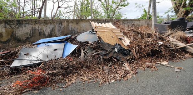 Los escombros, el material vegetativo y la basura doméstica tras el huracán hicieron crisis, no solo en Caguas sino en todo Puerto Rico. (Archivo) Los escombros, el material vegetativo y la basura doméstica tras el huracán hicieron crisis, no solo en Caguas sino en todo Puerto Rico. (Archivo)