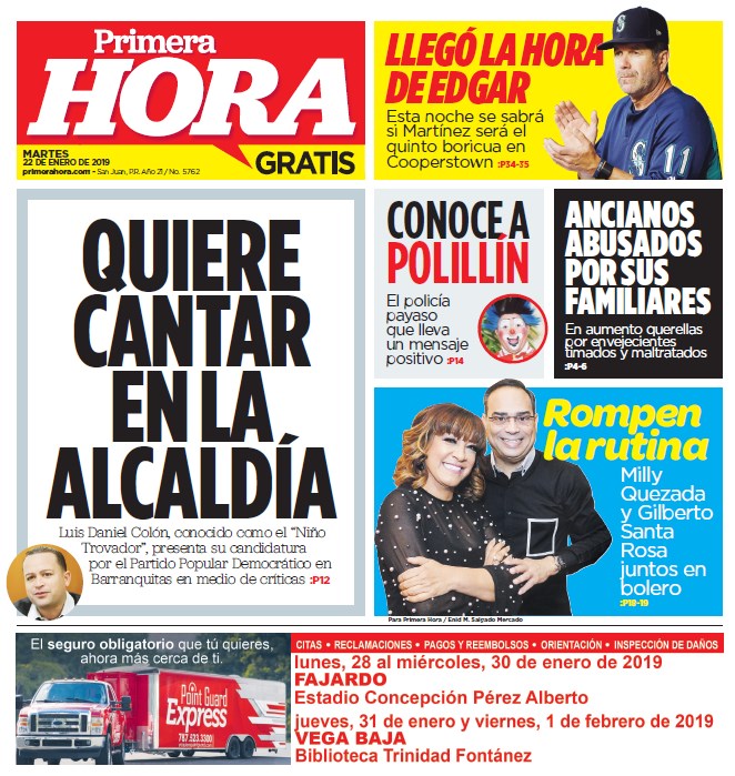 Primera Hora Portada