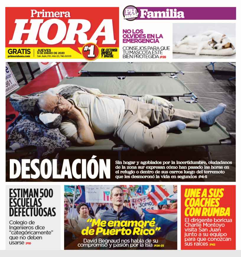 Primera Hora Portada
