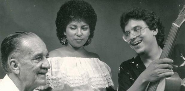Abelardo Díaz Alfaro, Carmen Nydia y Gary Núñez (Suministrada) Abelardo Díaz Alfaro, Carmen Nydia y Gary Núñez (Suministrada)